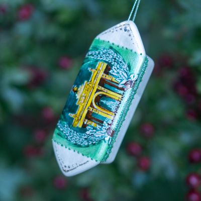 Елочная игрушка Конфета Арка главного входа ВДНХ