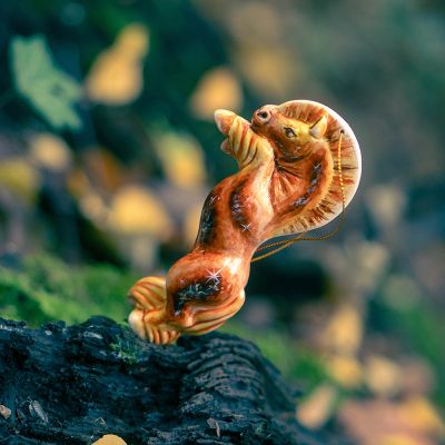 лочная игрушка Лошадка на дыбах огненная