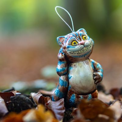Елочная игрушка чеширский котейка