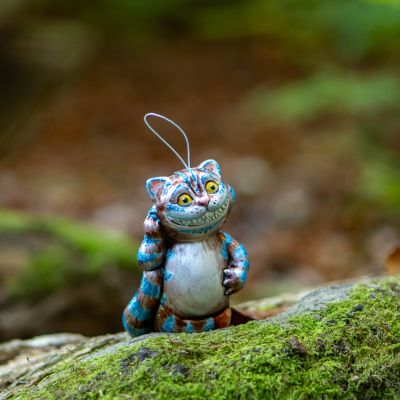 Елочная игрушка чеширский котейка