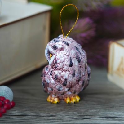 Елочная игрушка филин