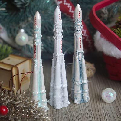 Набор елочных игрушек ракета Восток