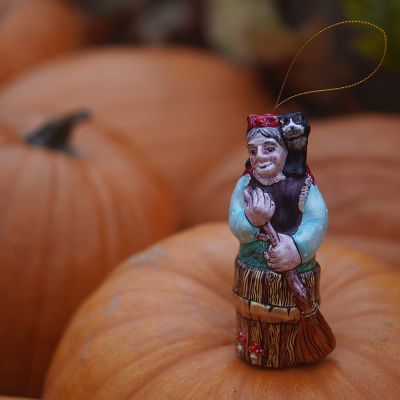 Елочная игрушка Баба Яга