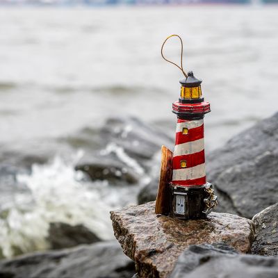 Елочная игрушка Маяк