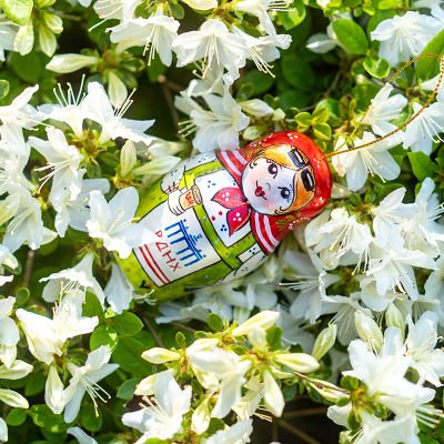 Елочная игрушка матрешка летняя