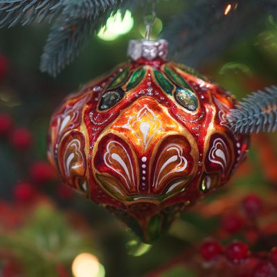 Елочная игрушка редька