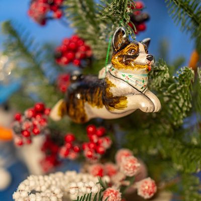 Елочная игрушка Корги