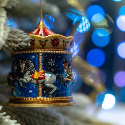 Елочная игрушка Каруселька