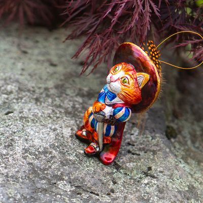 Елочная игрушка Кот в сапогах