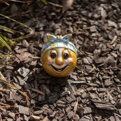 Елочная игрушка Колобок