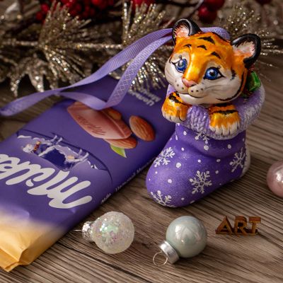 Елочная игрушка Тигрик