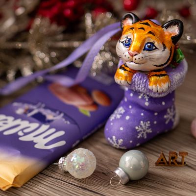 Елочная игрушка Тигрик