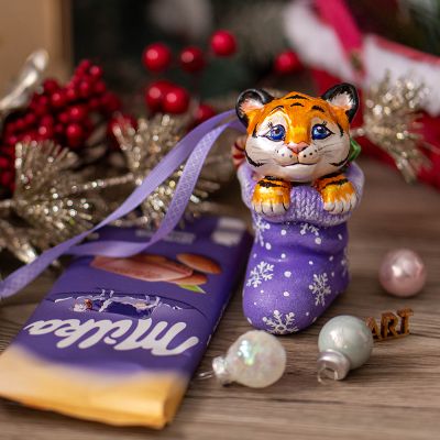 Елочная игрушка Тигрик