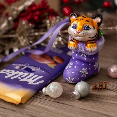 Елочная игрушка Тигрик